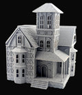 3D Printed Medieval Gothic Fantasy Wargaming Terrain DnD Building 15mm - 36mm Scale