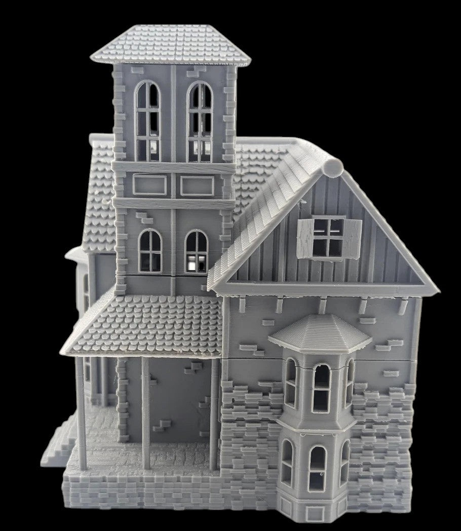 3D Printed Medieval Gothic Fantasy Wargaming Terrain DnD Building 15mm - 36mm Scale