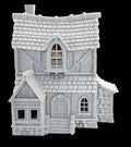 Medieval Tudor House 3D Printed Terrain 15mm-36mm | Fantasy Village Building | D&D, Warhammer, Tabletop RPG Scenery